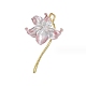 Эмалевые булавки спящий лотос PW-WGBB3FC-01-3