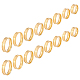 Unicraftale 16 Stück goldener Rohling-Kernring RJEW-UN0002-37-9