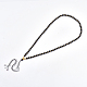 Nylon Cord Necklace Making MAK-T005-12-1