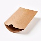 クラフト紙の結婚式の好きなギフトボックス  枕  淡い茶色  9x10.5x3.5cm CON-WH0037-B-12-3