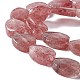 Natural Strawberry Quartz Beads Strands G-M208-12-4