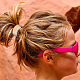 GOMAKERER 6Pcs 6 Style Rubber Elastic Fiber Hair Ties OHAR-GO0001-02-7