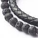 Natural Mixed Stone Round Beads Multi-strand Bracelets BJEW-JB06566-7