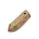 Natural & Synthetic Mixed Stone Pointed Pendants G-S294-05-2