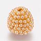 Perles d'imitation perles en plastique ABS KK-F693-01B-1