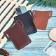 GORGECRAFT 2Pcs Smartphone Belt Pouch Leather Mobile Phone Holster Multifunctional Cell Phone Belt Bag for Men Phone Case Cover for Jogging Gardening Outdoor Sports Accessories AJEW-GF0005-26B-4