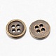 Alloy Buttons X-BUTT-D054-10mm-02-2