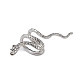 Alloy Snake Cuff Earrings EJEW-L263-01P-3