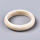 不透明な樹脂の指輪  天然石風  パパイヤホイップ  usサイズ8 3/4(18.7mm) RJEW-T013-004-A01-3