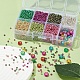 Metallic Colours Style Beads DIY Jewelry Making Finding Kit DIY-YW0004-56-7