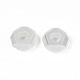 Perles européennes en plastique ABS d'imitation perle OACR-N008-146-4