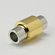 Brass Magnetic Clasps KK-D056-1-2