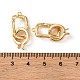 Латунь раз по сравнению с застежками KK-U016-09G-3