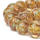 Chapelets de perles d'argent au chalumeau fait main LAMP-I021-02C-3