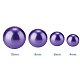 Eco-Friendly Dyed Glass Pearl Round Pearlized Bead HY-PH0003-RB099-B-3