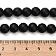 Натуральные бусины из черного оникса (окрашенные и нагретые) G-Z024-01B-01-5