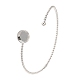 Creazione di braccialetti ad anello intrecciati in ottone&nbsp;FIND-P035-09P-1