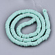 Handmade Polymer Clay Beads Strands CLAY-R089-6mm-121-2