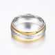 304 Stainless Steel Couple Rings RJEW-P057-02-6