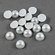 Cabujones de perlas de imitación de plástico ABS X-SACR-S738-14mm-M-2