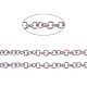 Placage ionique (ip) 304 chaînes rolo en acier inoxydable CHS-L025-01B-M-3