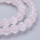 Natural Pink Calcite Beads Strands X-G-F687-01A-3