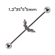 Длинные серьги-штанги из нержавеющей стали 304 для хрящей FS-WGA4435-17-2