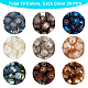 Perlas de vidrio electrochapadas pandahall elite EGLA-PH0003-28-4
