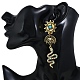16 pièces 8 styles pendentifs en alliage strass&nbsp;ALRI-CJ0001-06-7