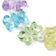Bracelets de perles acryliques en forme d'ours pour enfants BJEW-JB10063-3