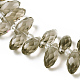 Perlas de cristal de cristal hebras X-GLAA-D033-29-3