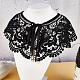Gorgecraft 1Pc Detachable Polyester Lace Collars AJEW-GF0007-67-4