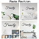 PVC Quotes Wall Sticker DIY-WH0200-064-3