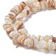 Chapelets de perles de coquillage naturel G-F328-45-6