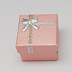 Ensemble de bijoux de boîtes en carton avec bowknot et éponge à l'intérieur CBOX-R005-6-1