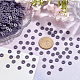 PandaHall Elite 10 Strands Flat Round Eco-Friendly Handmade Polymer Clay Beads CLAY-PH0001-44C-4