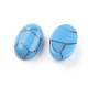 Synthetic Blue Turquoise Cabochons G-F528-29-4x6mm-2