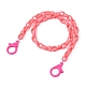 Collares de cadena de cable de acrílico personalizados NJEW-JN02898-2