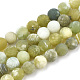 Chapelets de perles de jade naturel G-T106-078-1
