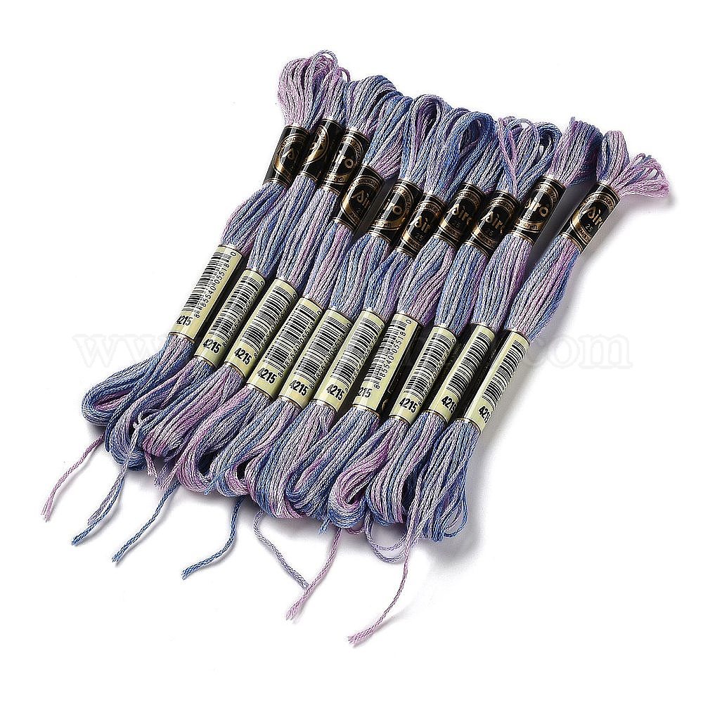 thumbnail image 2 of FASHEWELRY 210 Yards Polyester Embroidery Floss - 24 Colors Pink Crewel Cross Stitch Thread 2 of 9