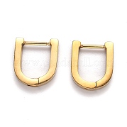 Серьги-кольца Huggie Hoop из нержавеющей стали 304 STAS-H156-12B-G