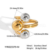 Регулируемые манжеты из нержавеющей стали 304 для женщин GW5618-3