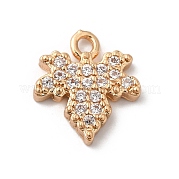 Латунные микро проложить кубического циркония подвески KK-C062-046G-02