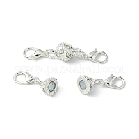 1 шт. магнитные застежки из сплава с кристаллами и стразами&nbsp;ALRI-YW0001-11S