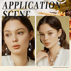 320 шт. 4 крючка для сережек из нержавеющей стали 304 STAS-BBC0004-45