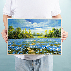 Деревянные доски для рисования DIY-WH0175-36