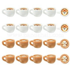 Подвески из непрозрачной смолы 5 шт.&nbsp;FIND-YW0010-04A