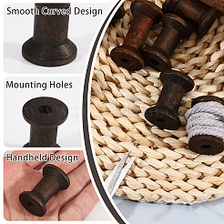 25 bobine vide en bois de 3 styles pour fil&nbsp;TOOL-GL0001-21