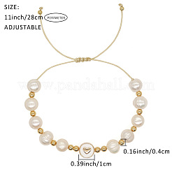 Регулируемые пластиковые браслеты из искусственного жемчуга&nbsp;XT4203-2