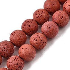 Fili di perline sintetiche di roccia lavica tinte&nbsp;GG-CBAAE19-07A